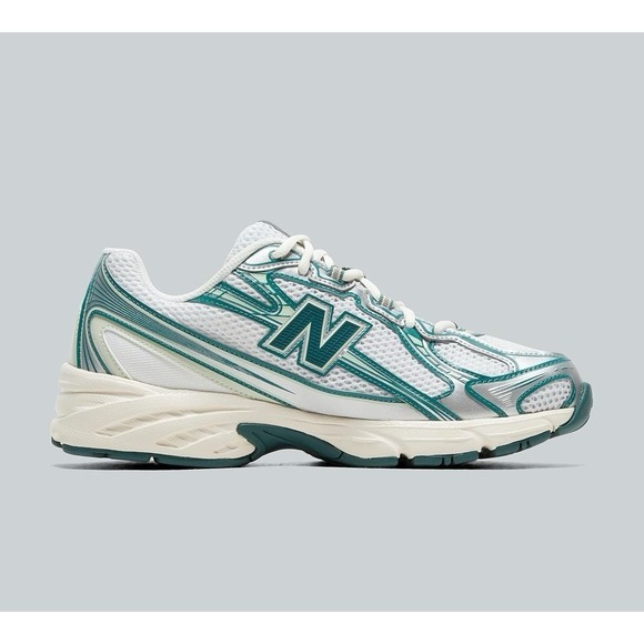 New Balance Shoes - New Balance‎ 740 Women's 5.5 Men's 4 White Marsh Green Shoes Trainer U740GR2